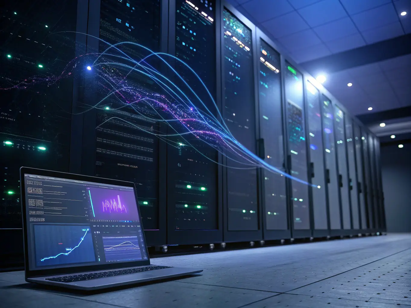 An artistic representation of the CRM (The Brain) module, visualizing its ability to centralize customer data, track interactions, and provide valuable insights for personalized marketing and sales strategies.